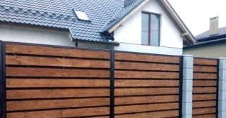 Купить распашные ворота деревянные Курган, цена от 2710 руб.