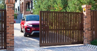 Купить ворота на участок Курган, цена от 2710 руб.