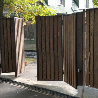 Купите и Закажите Ворота Гармошка: Лучшая Цена от 46678 руб, Установка под Ключ и Доставка в Кургане и по Области